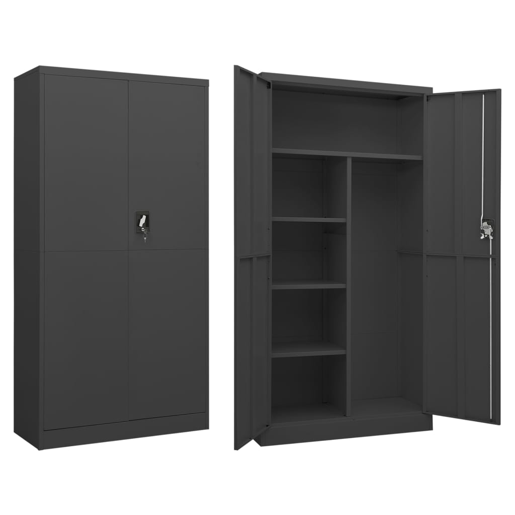 Locker Cabinet 35.4&quot;X15.7&quot;X70.9&quot; Steel