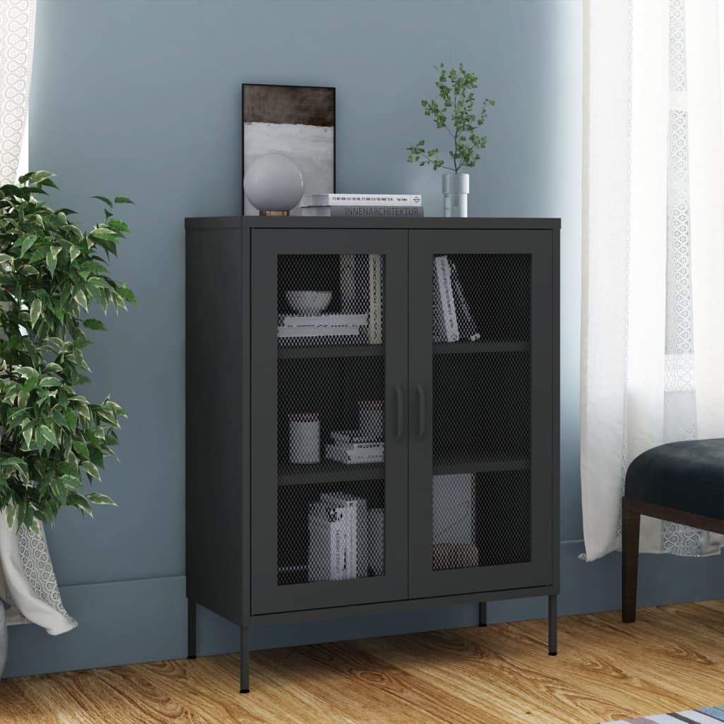 Storage Cabinet 31.5&quot;X13.8&quot;X40&quot; Steel