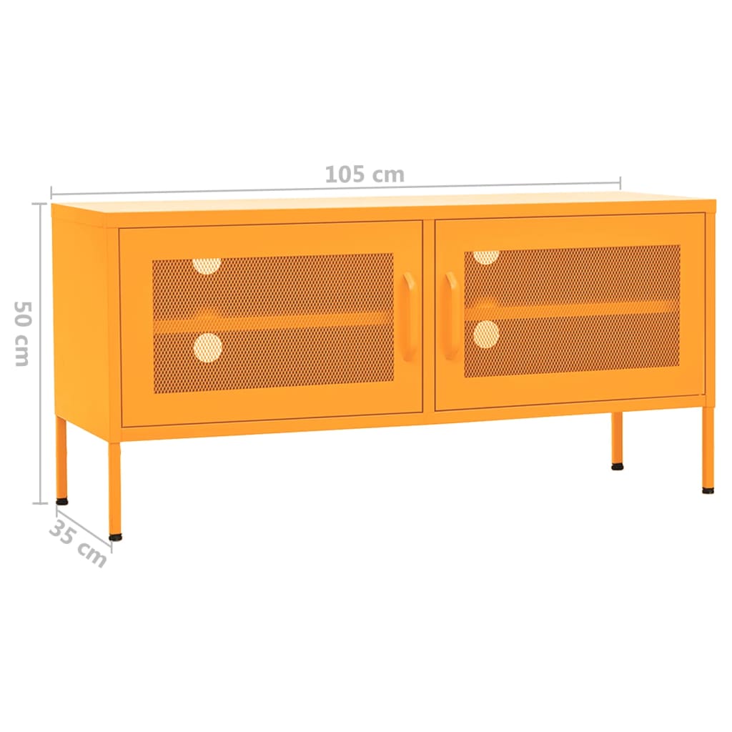 Tv Stand 41.3&quot;X13.8&quot;X19.7&quot; Steel