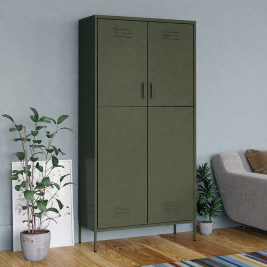 Wardrobe 35.4&quot;X19.7&quot;X70.9&quot; Steel