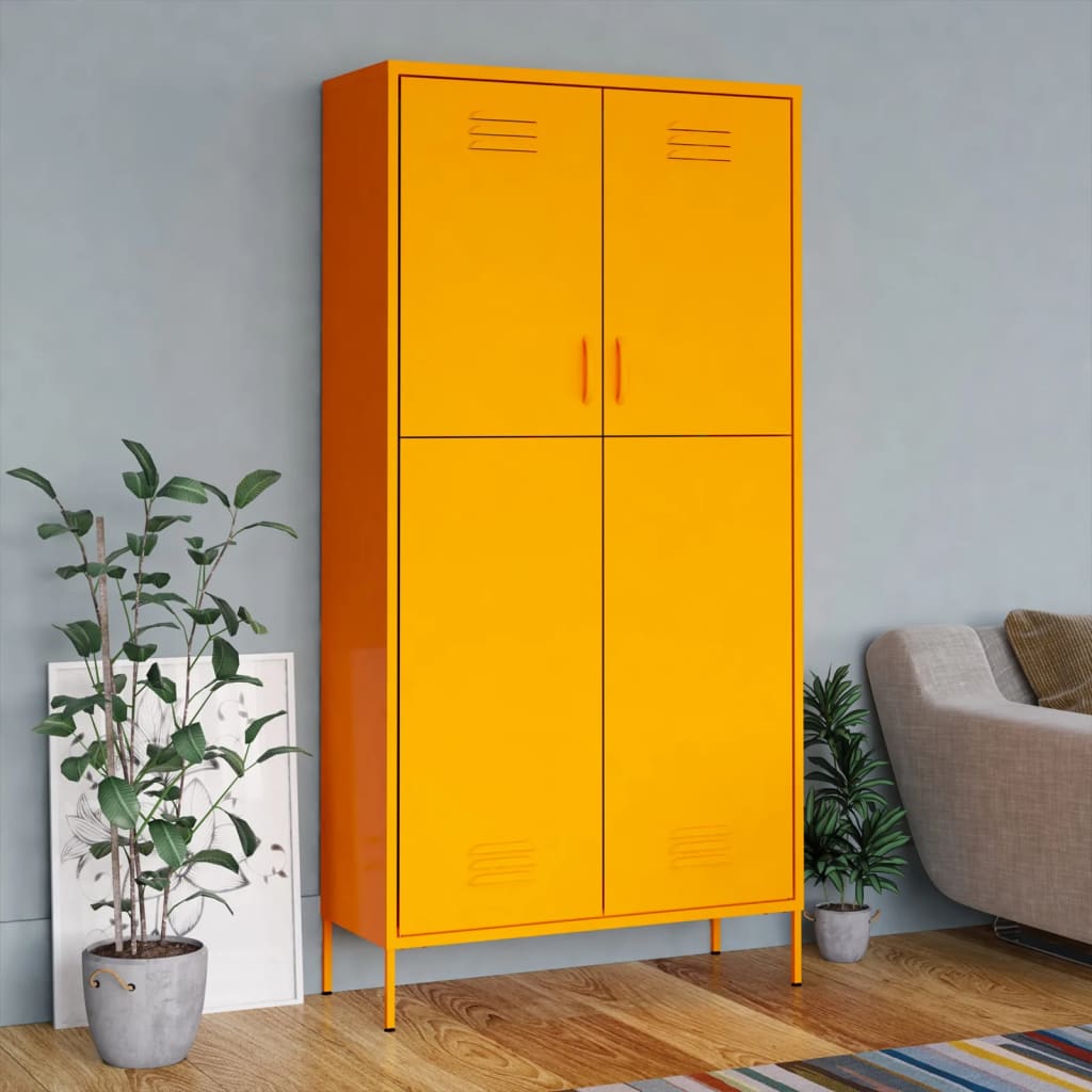 Wardrobe 35.4&quot;X19.7&quot;X70.9&quot; Steel