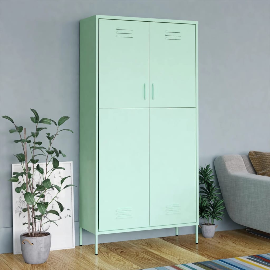 Wardrobe 35.4&quot;X19.7&quot;X70.9&quot; Steel