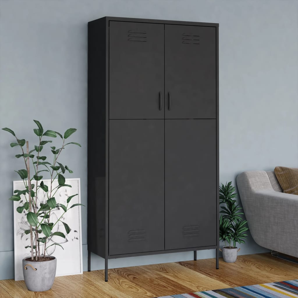 Wardrobe 35.4&quot;X19.7&quot;X70.9&quot; Steel