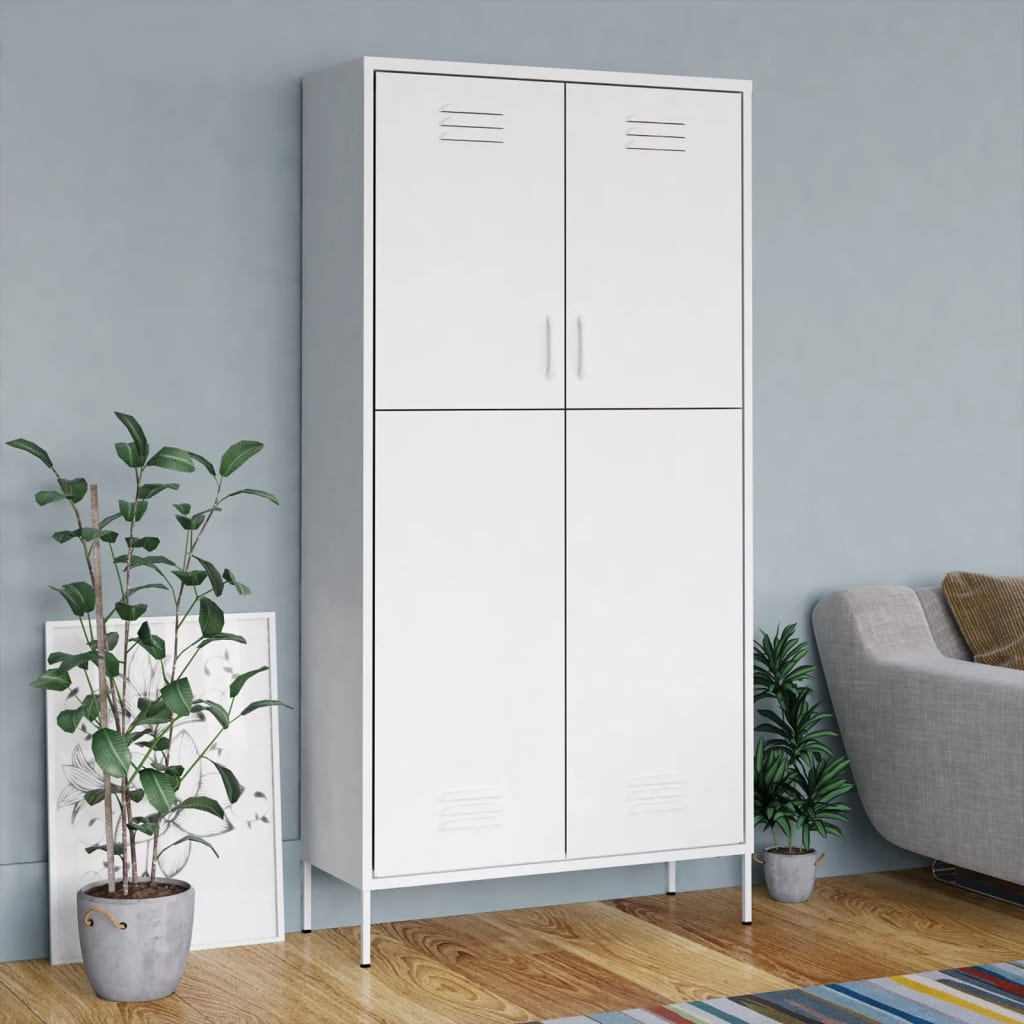 Wardrobe 35.4&quot;X19.7&quot;X70.9&quot; Steel