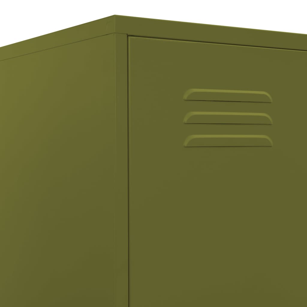 Locker Cabinet 13.8&quot;X18.1&quot;X70.9&quot; Steel