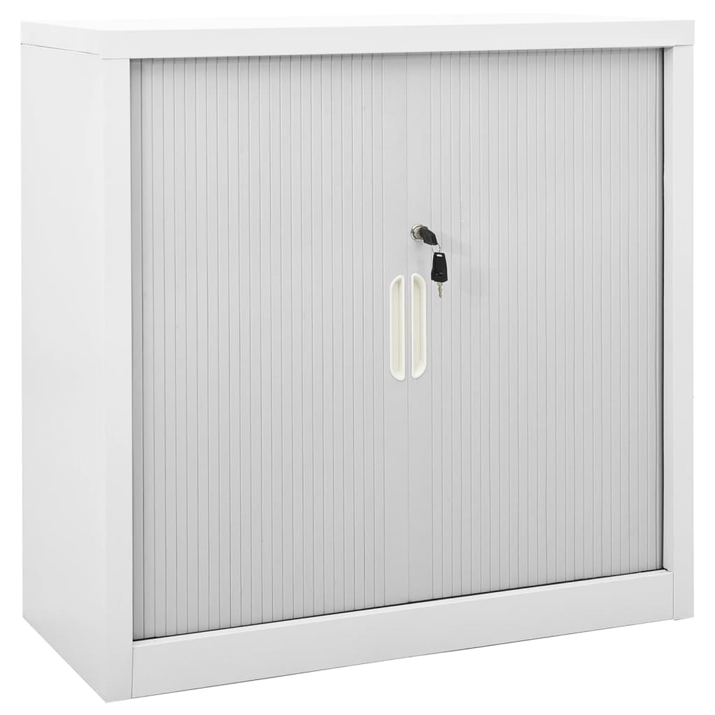 Sliding Door Cabinet 35.4&quot;X15.7&quot;X35.4&quot; Steel