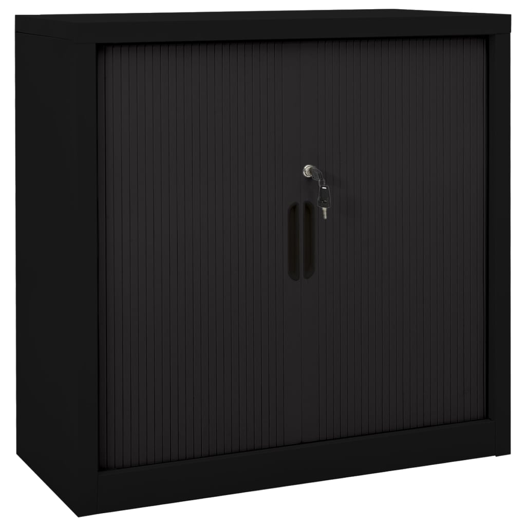 Sliding Door Cabinet 35.4&quot;X15.7&quot;X35.4&quot; Steel