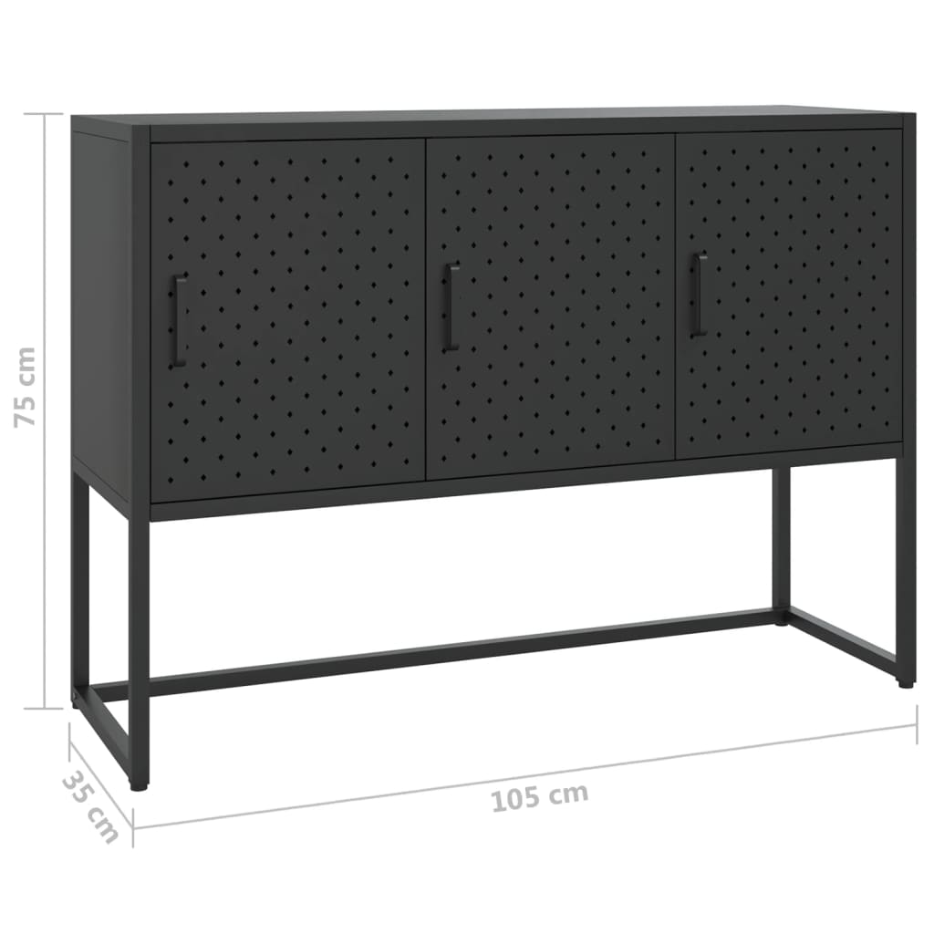 Sideboard X13.8&quot;X29.5&quot; Steel