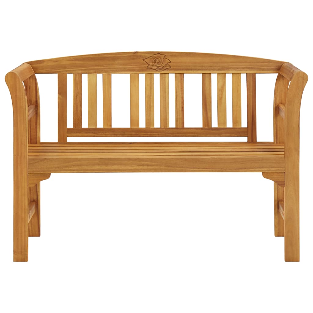 Patio Bench Solid Acacia Wood