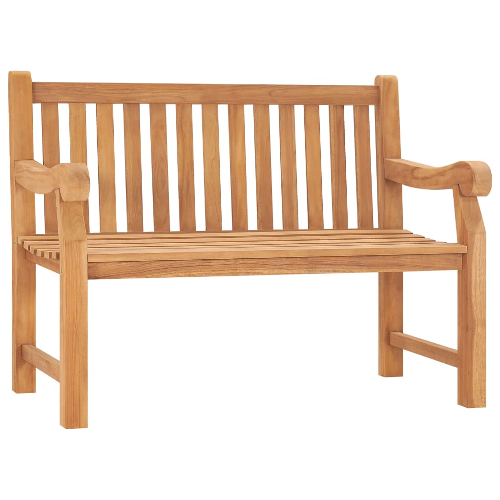 Patio Bench 59.1&quot; Solid Teak Wood