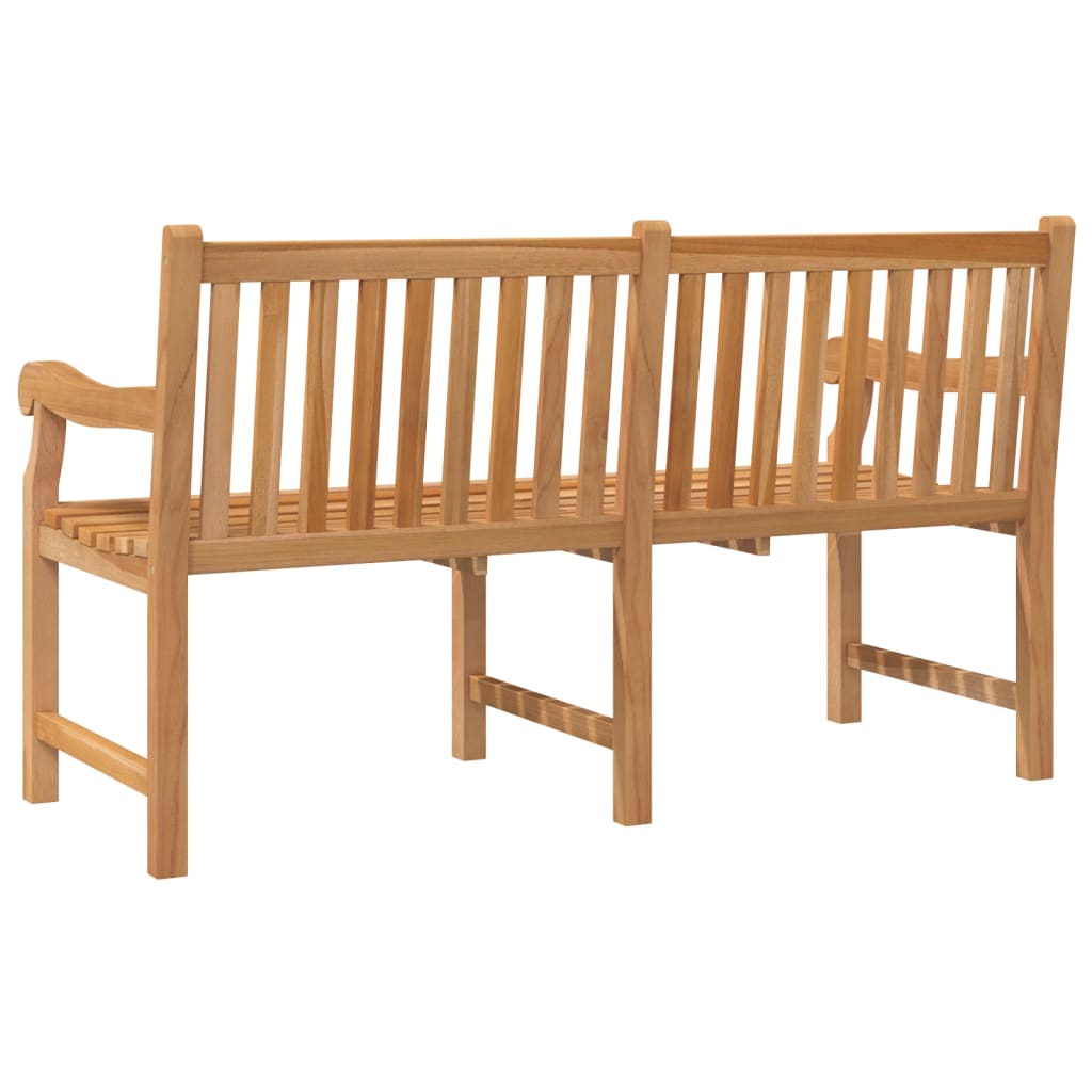 Patio Bench 59.1&quot; Solid Teak Wood