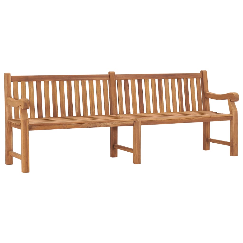 Patio Bench 59.1&quot; Solid Teak Wood