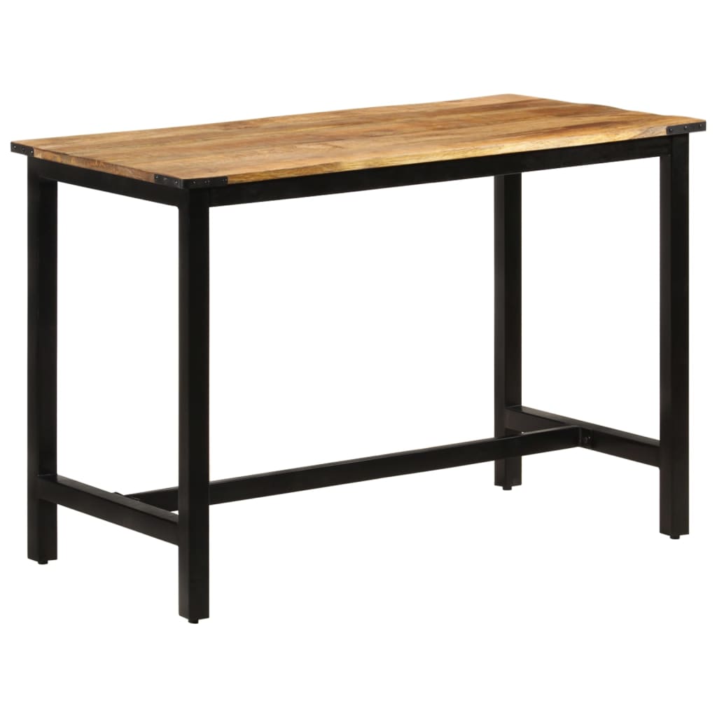 Dining Table 43.3&quot;X23.6&quot;X29.9&quot; Solid Wood Mango