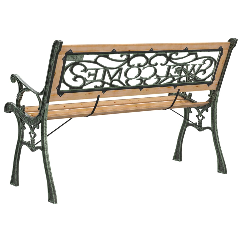 Patio Bench Solid Firwood