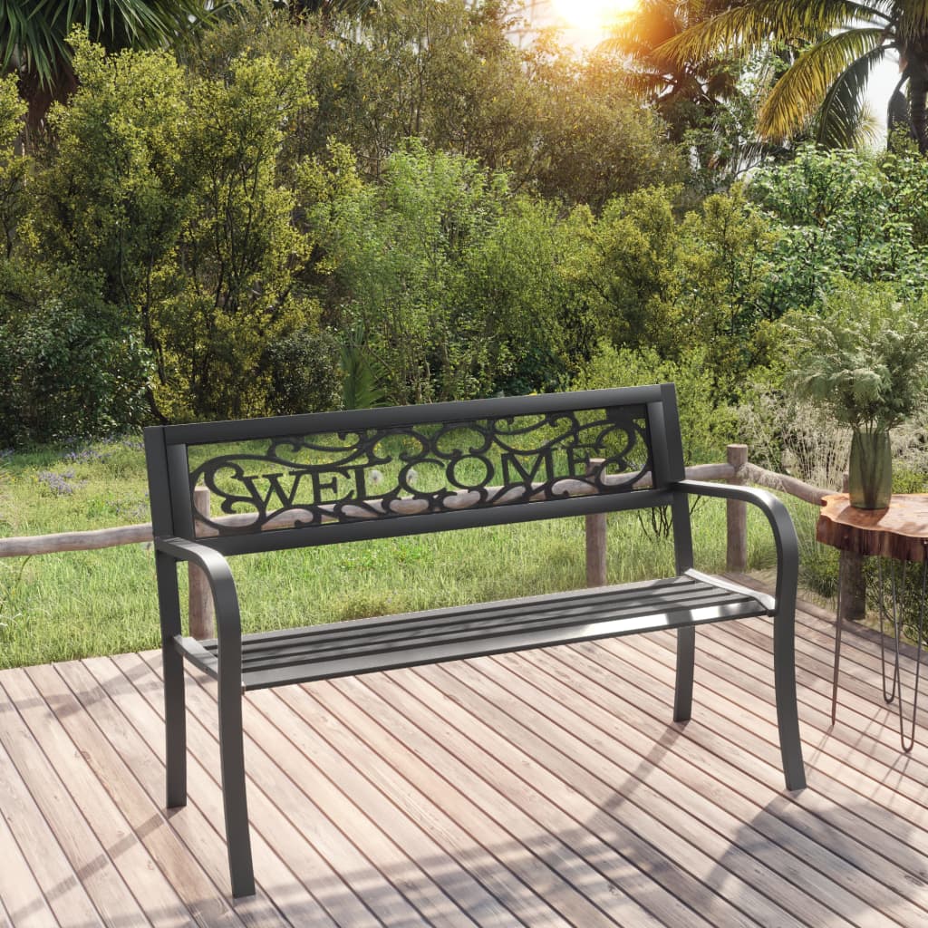 Patio Bench Steel