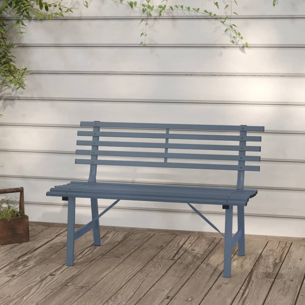 Patio Bench 43.3&quot; Steel