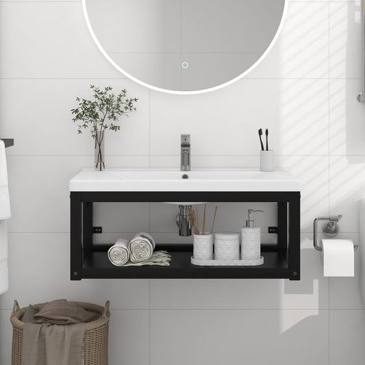 Wall-Mounted Bathroom Washbasin Frame Iron