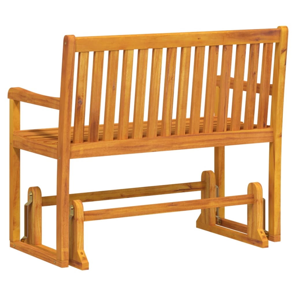 Patio Swing Bench 43.3&quot; Solid Acacia Wood