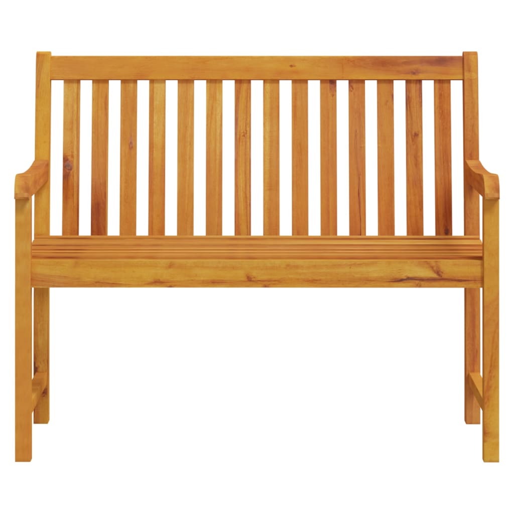 Patio Bench 43.3&quot; Solid Acacia Wood