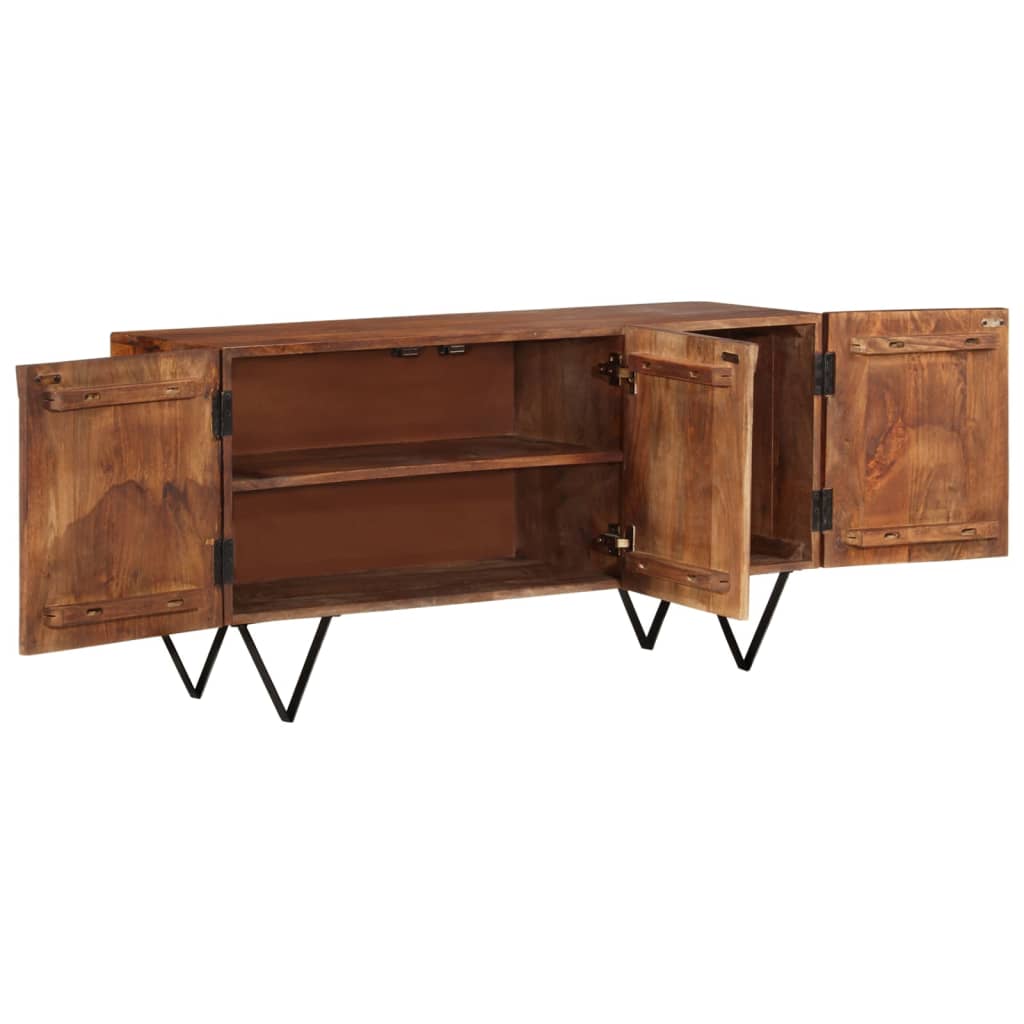 Sideboard 43.3&quot;X13.8&quot;X22&quot; Solid Wood Mango