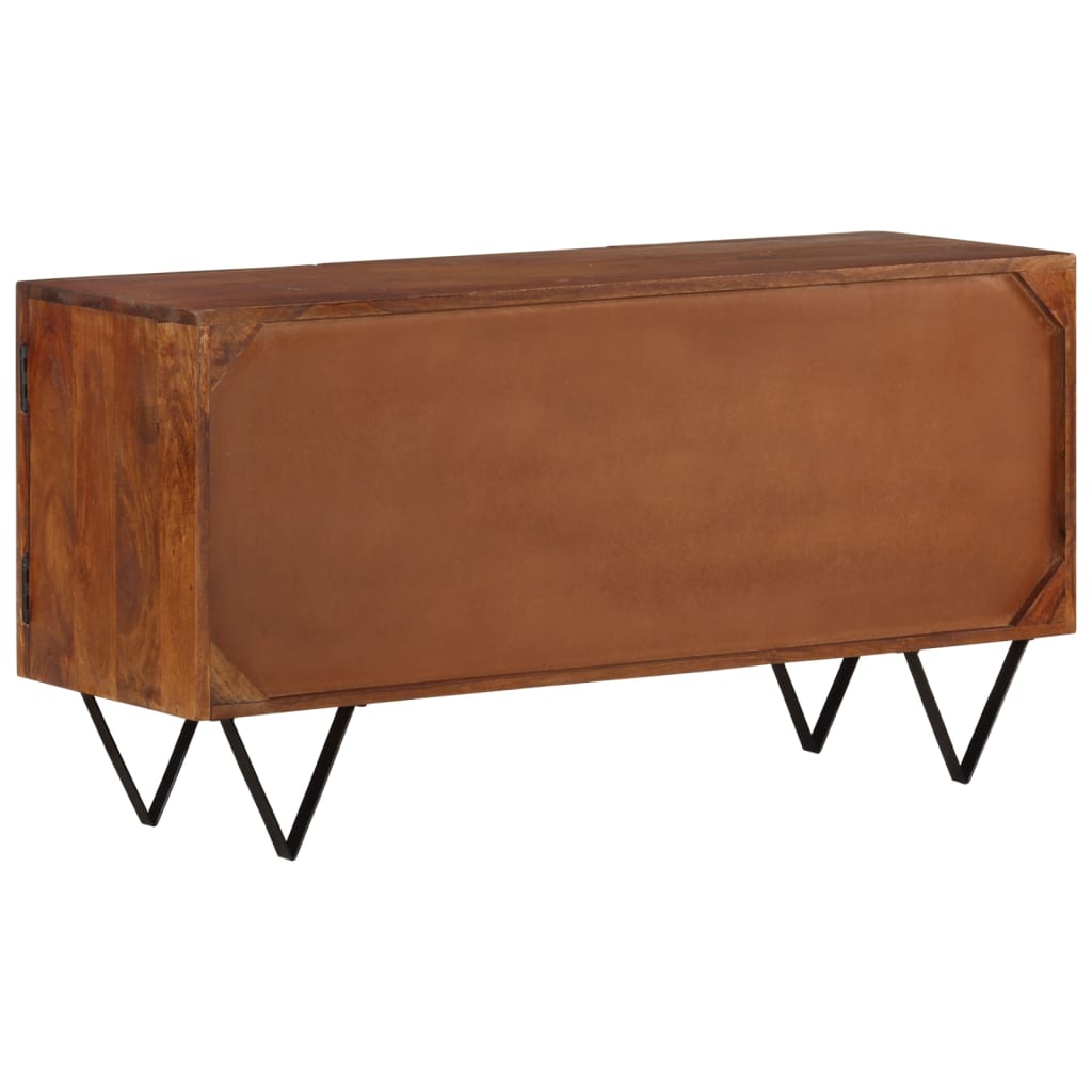 Sideboard 43.3&quot;X13.8&quot;X22&quot; Solid Wood Mango