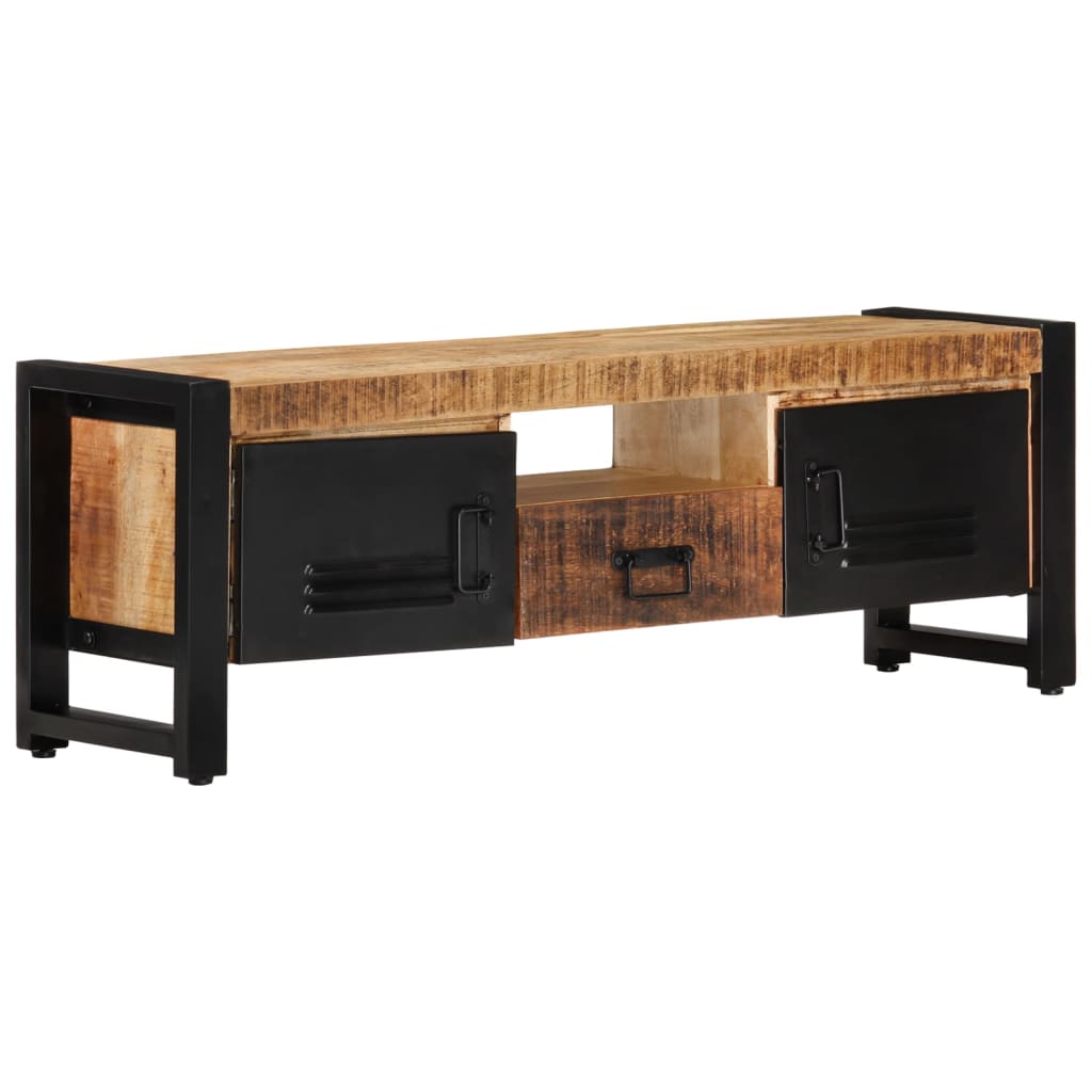 Tv Stand 47.2&quot;X11.8&quot;X15.7&quot; Solid Wood Mango