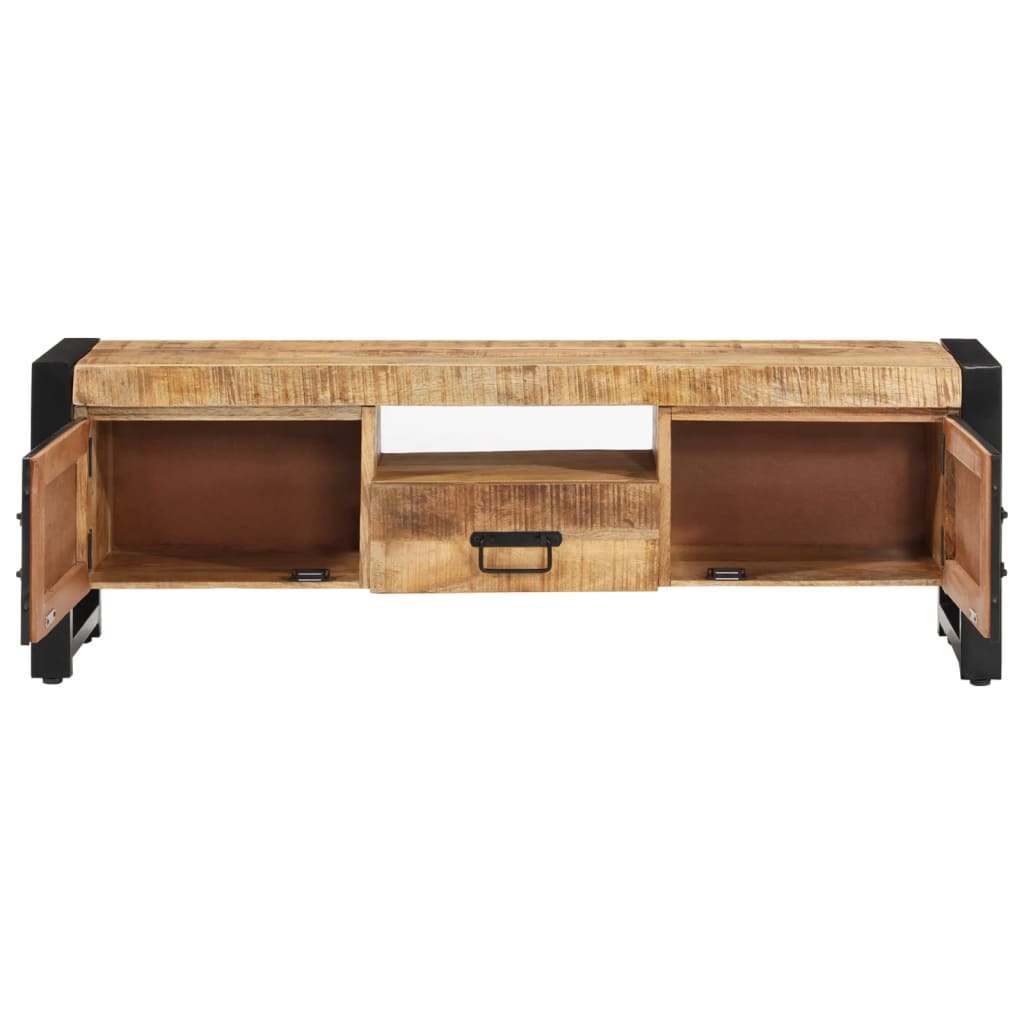 Tv Stand 47.2&quot;X11.8&quot;X15.7&quot; Solid Wood Mango