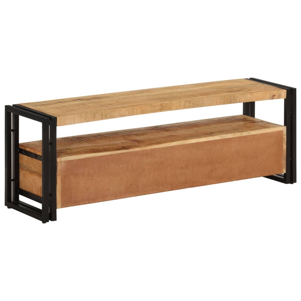 Tv Stand 47.2&quot;X11.8&quot;X15.7&quot; Solid Wood Mango