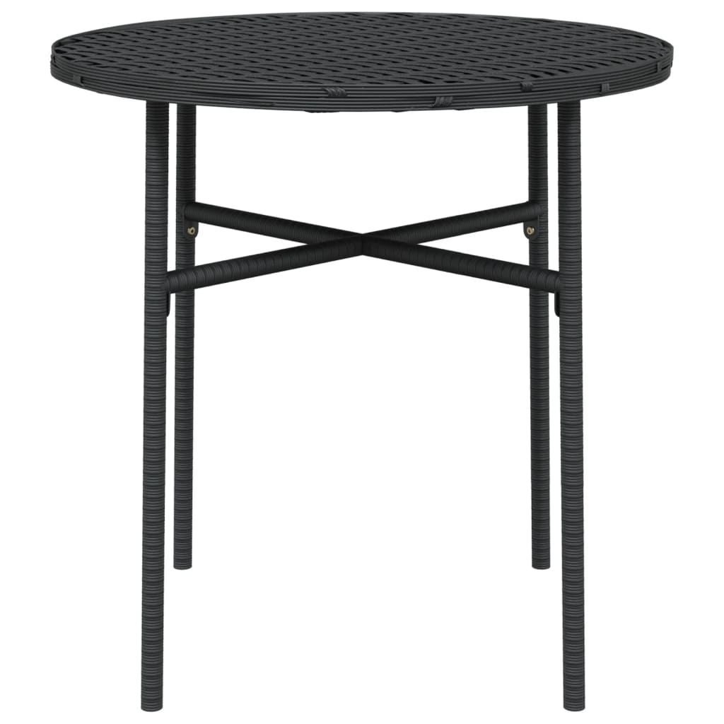 Tea Table 17.7&quot; Poly Rattan