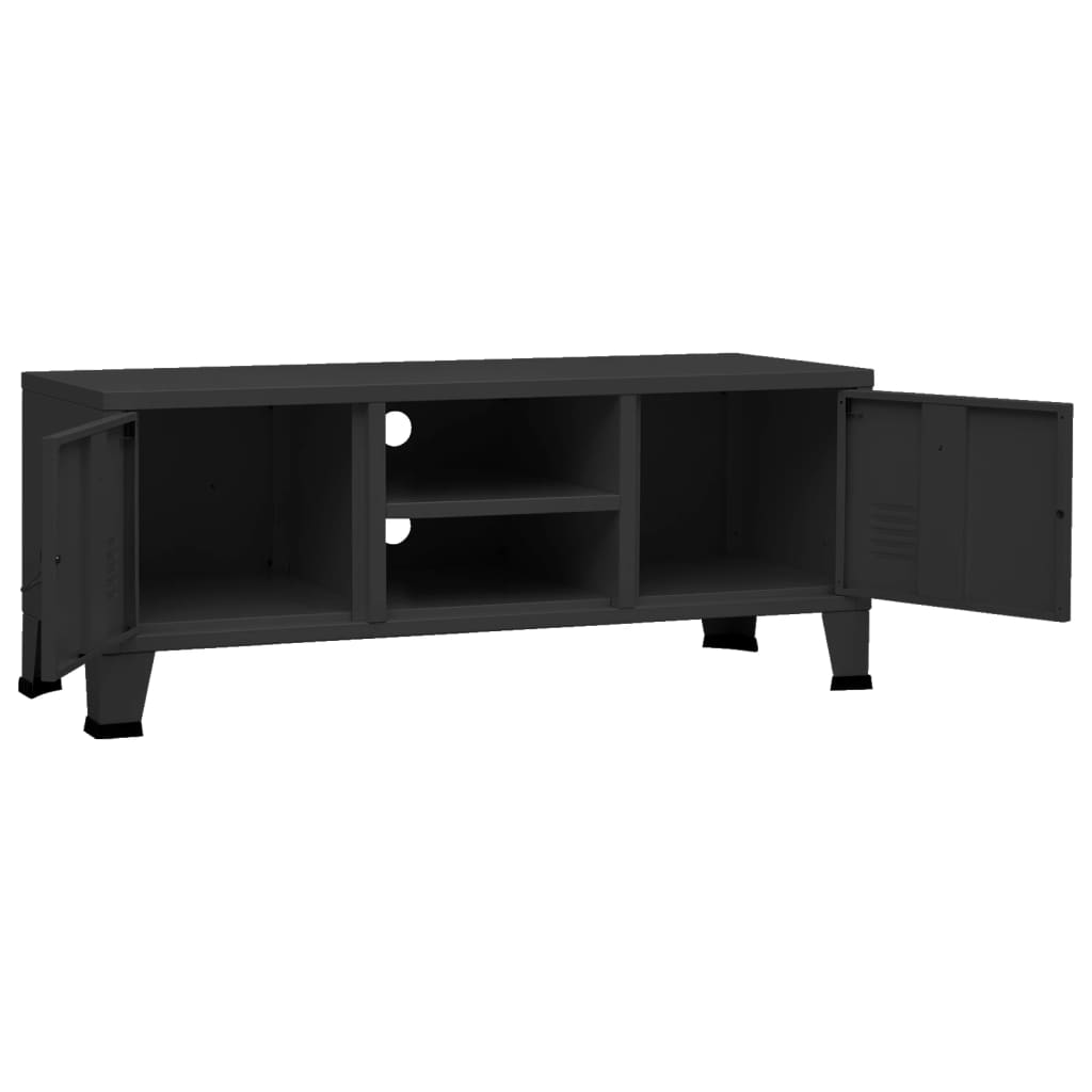 Industrial Tv Stand 41.3&quot;X13.8&quot;X16.5&quot; Metal