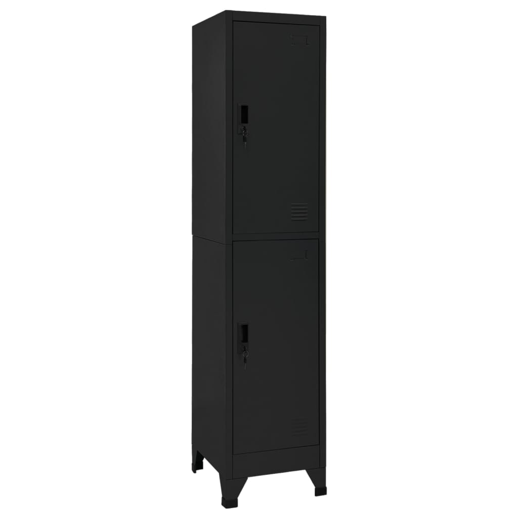 Locker Cabinet 15&quot;X17.7&quot;X70.9&quot; Steel