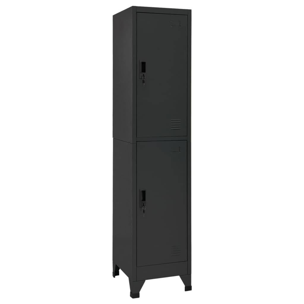 Locker Cabinet 15&quot;X17.7&quot;X70.9&quot; Steel