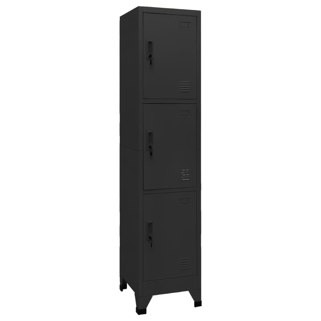 Locker Cabinet 15&quot;X17.7&quot;X70.9&quot; Steel