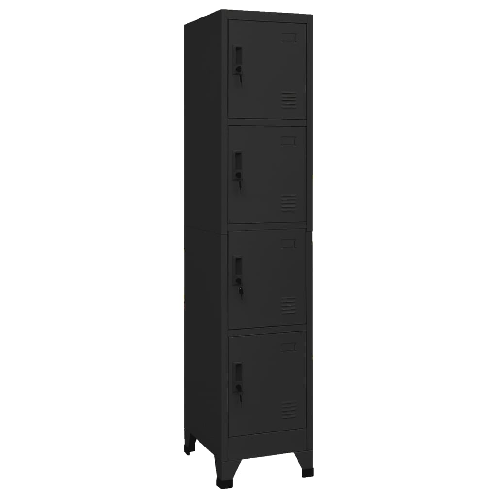 Locker Cabinet 15&quot;X17.7&quot;X70.9&quot; Steel