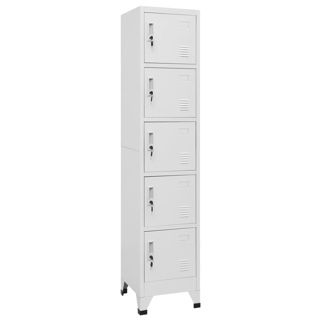 Locker Cabinet 15&quot;X17.7&quot;X70.9&quot; Steel