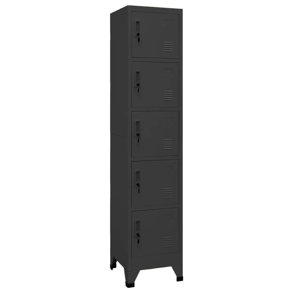 Locker Cabinet 15&quot;X17.7&quot;X70.9&quot; Steel