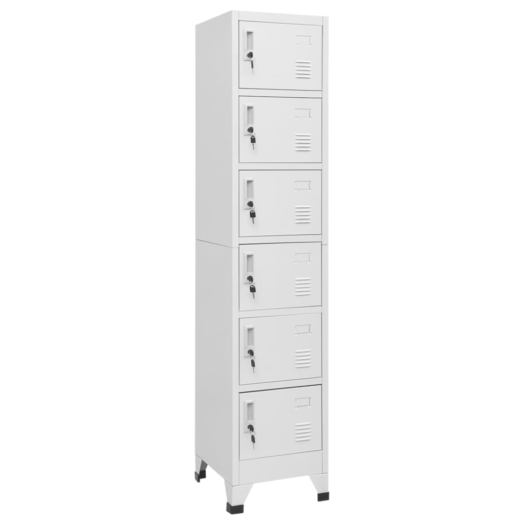 Locker Cabinet 15&quot;X17.7&quot;X70.9&quot; Steel