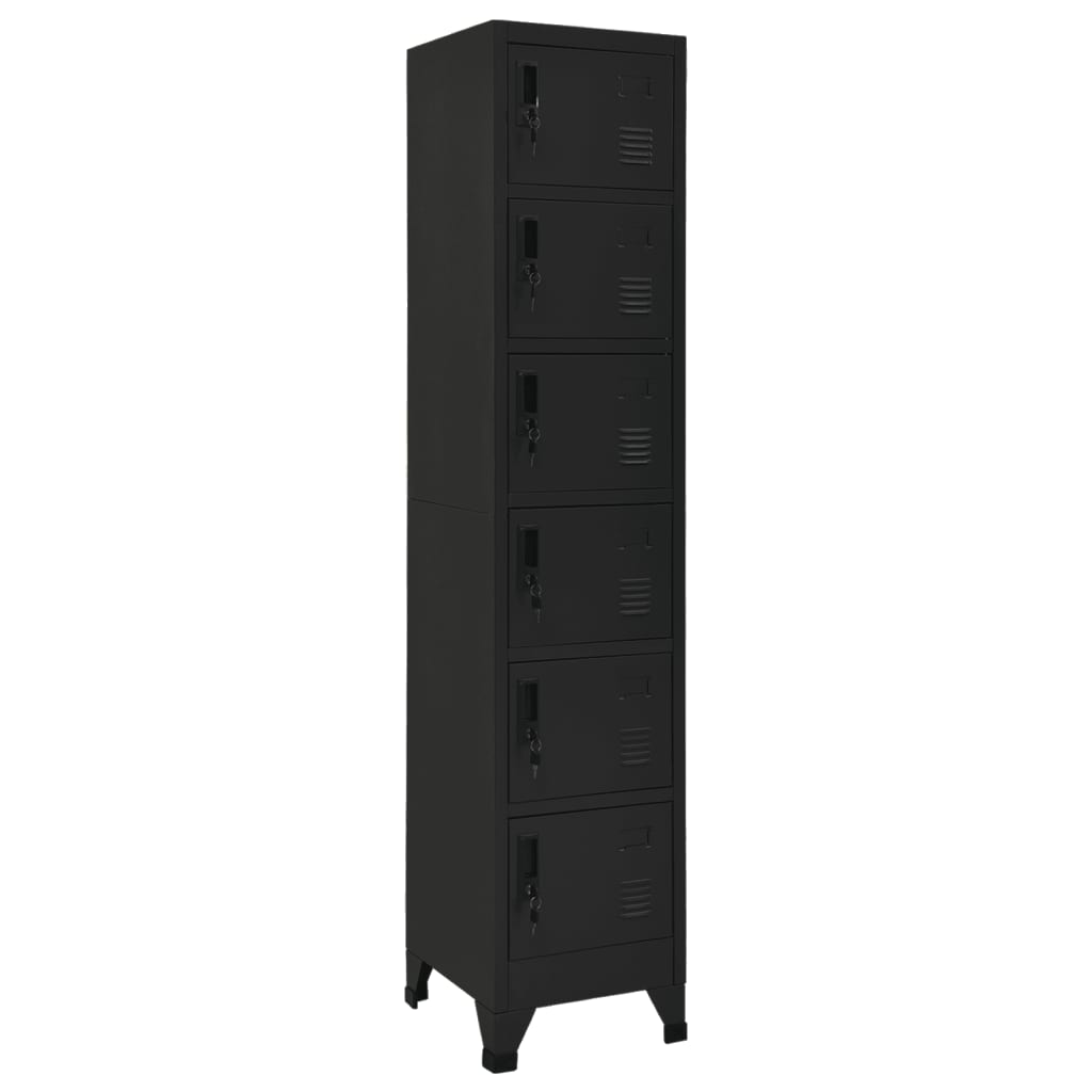 Locker Cabinet 15&quot;X17.7&quot;X70.9&quot; Steel