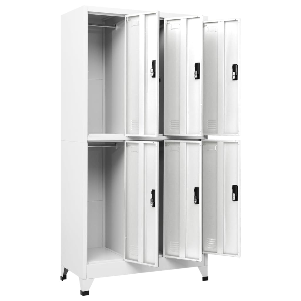 Locker Cabinet 35.4&quot;X17.7&quot;X70.9&quot; Steel