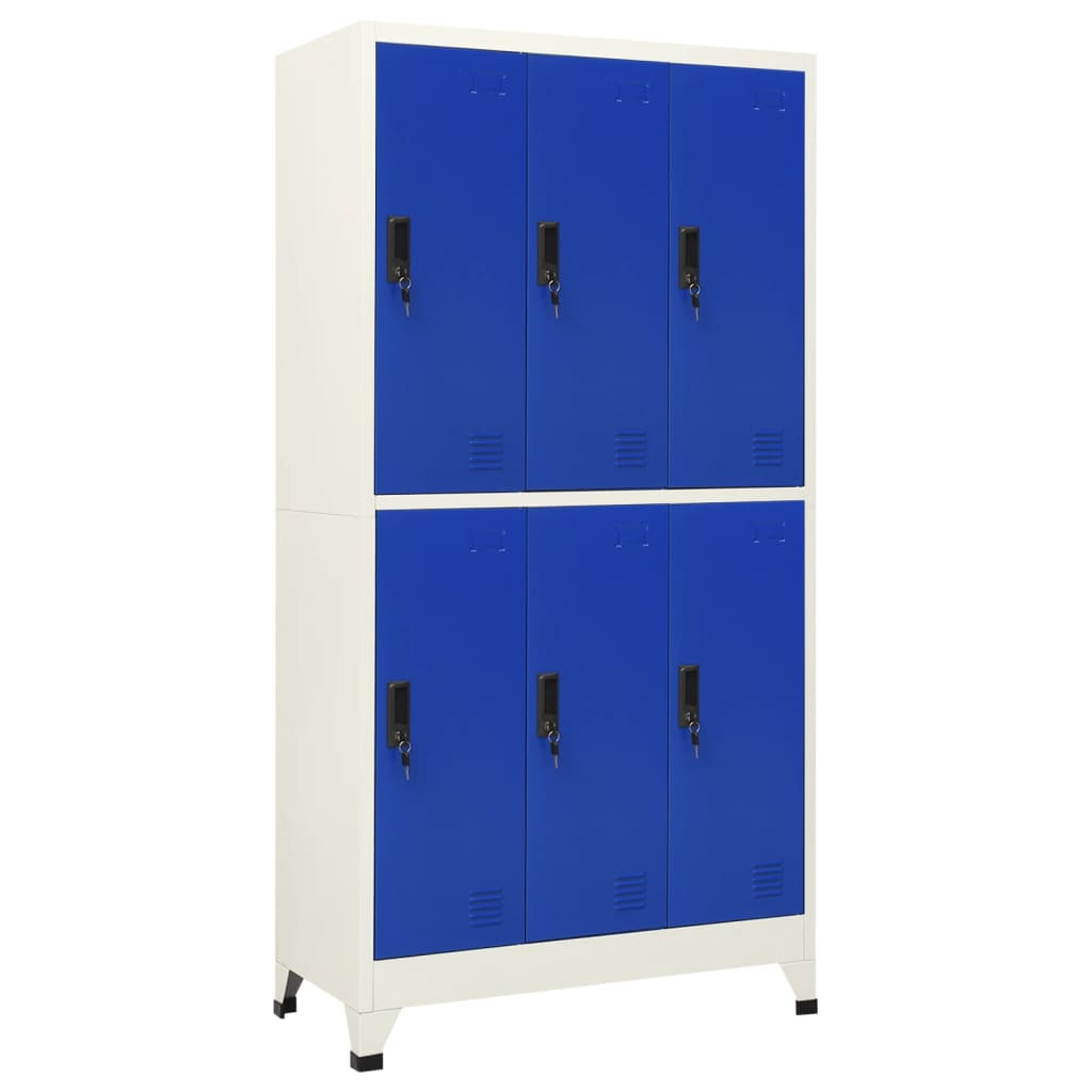 Locker Cabinet 35.4&quot;X17.7&quot;X70.9&quot; Steel