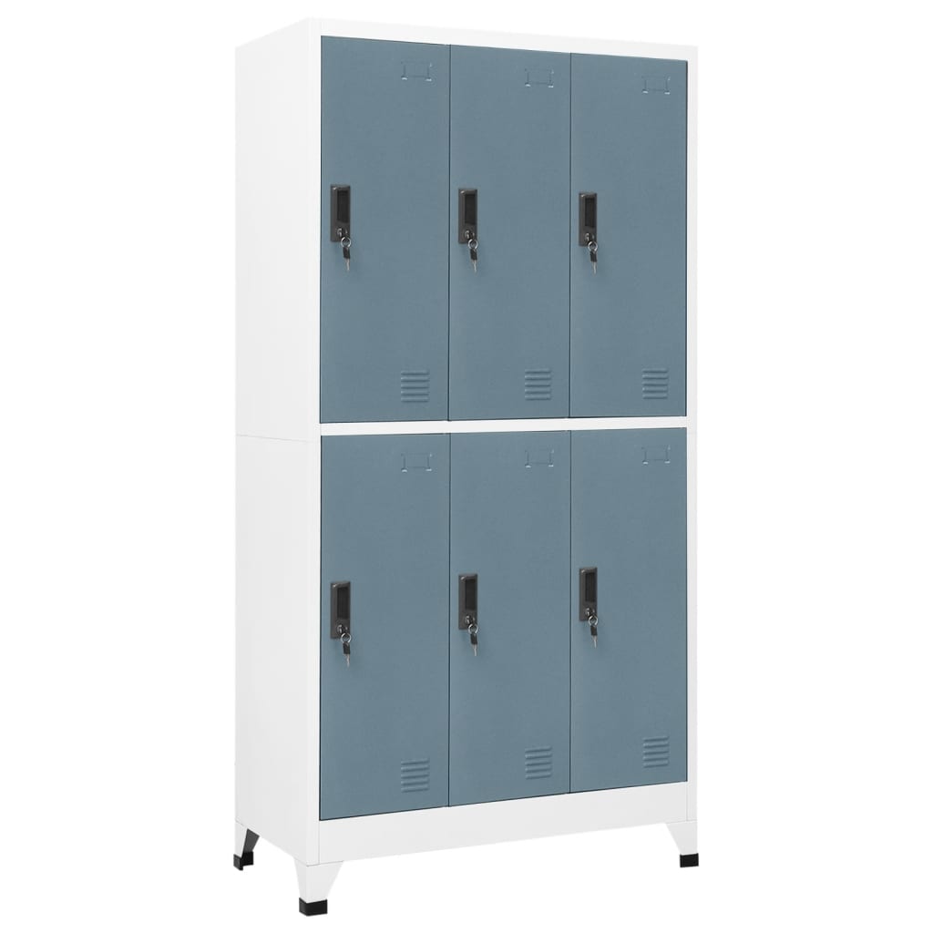 Locker Cabinet 35.4&quot;X17.7&quot;X70.9&quot; Steel