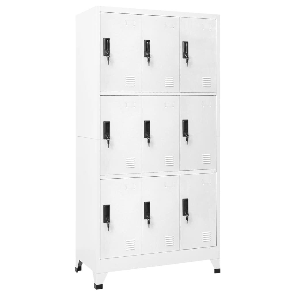 Locker Cabinet 35.4&quot;X17.7&quot;X70.9&quot; Steel