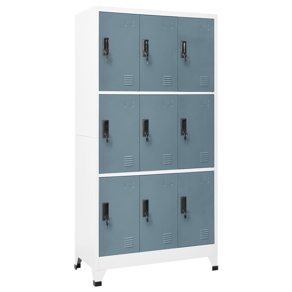 Locker Cabinet 35.4&quot;X17.7&quot;X70.9&quot; Steel