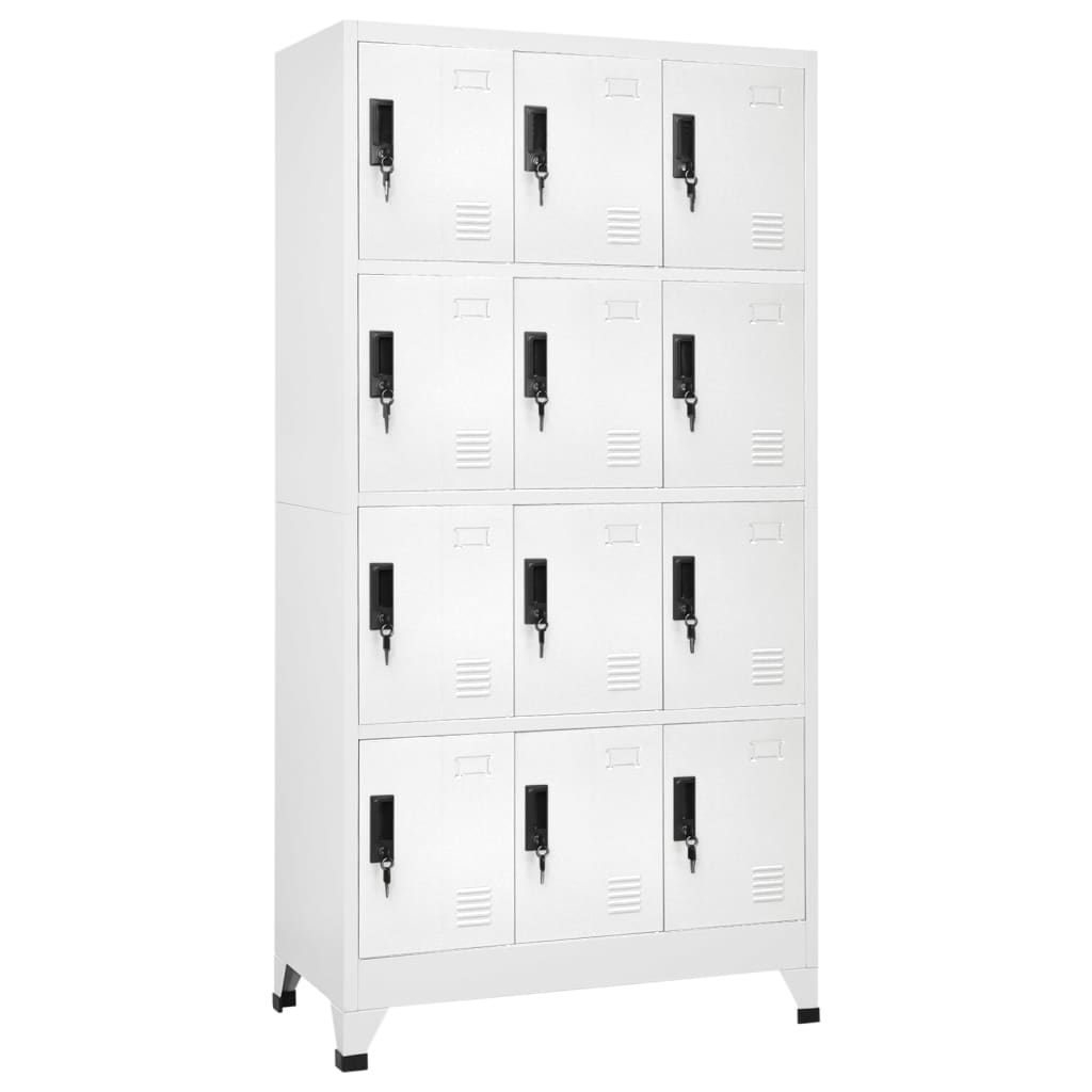 Locker Cabinet 35.4&quot;X17.7&quot;X70.9&quot; Steel