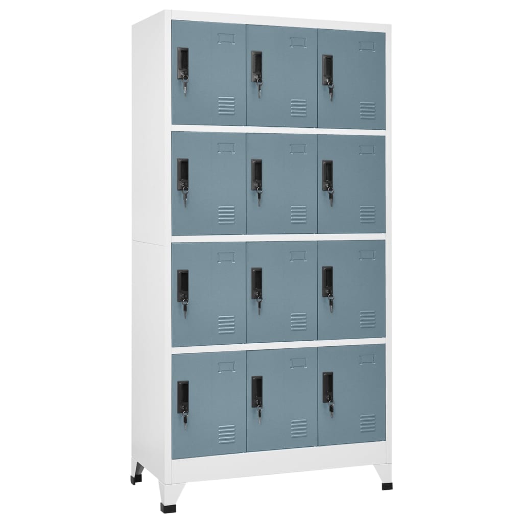 Locker Cabinet 35.4&quot;X17.7&quot;X70.9&quot; Steel