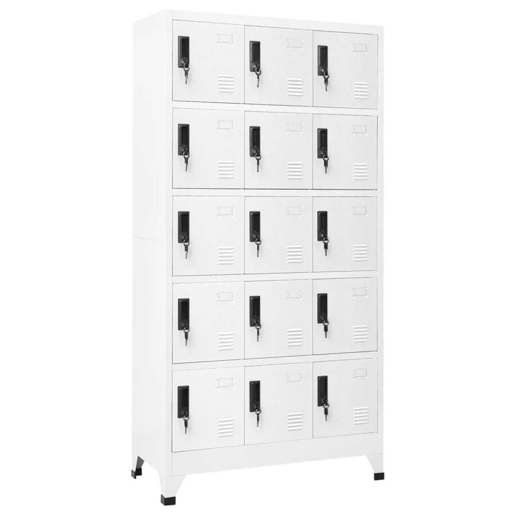 Locker Cabinet 35.4&quot;X17.7&quot;X70.9&quot; Steel