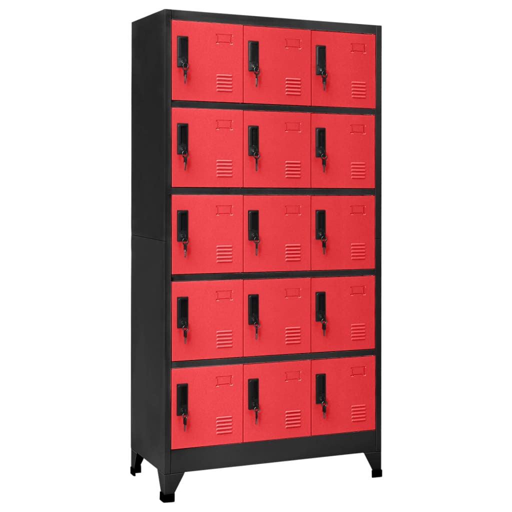 Locker Cabinet 35.4&quot;X17.7&quot;X70.9&quot; Steel