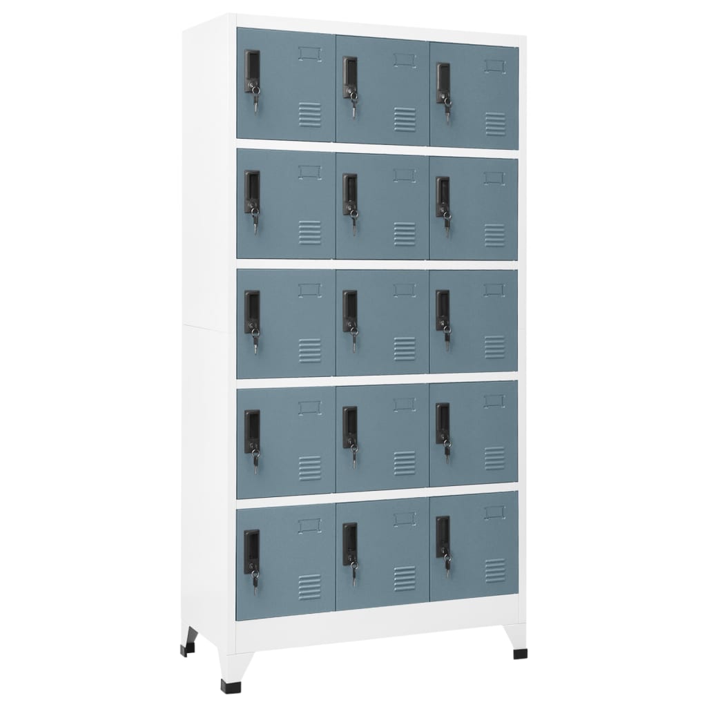 Locker Cabinet 35.4&quot;X17.7&quot;X70.9&quot; Steel