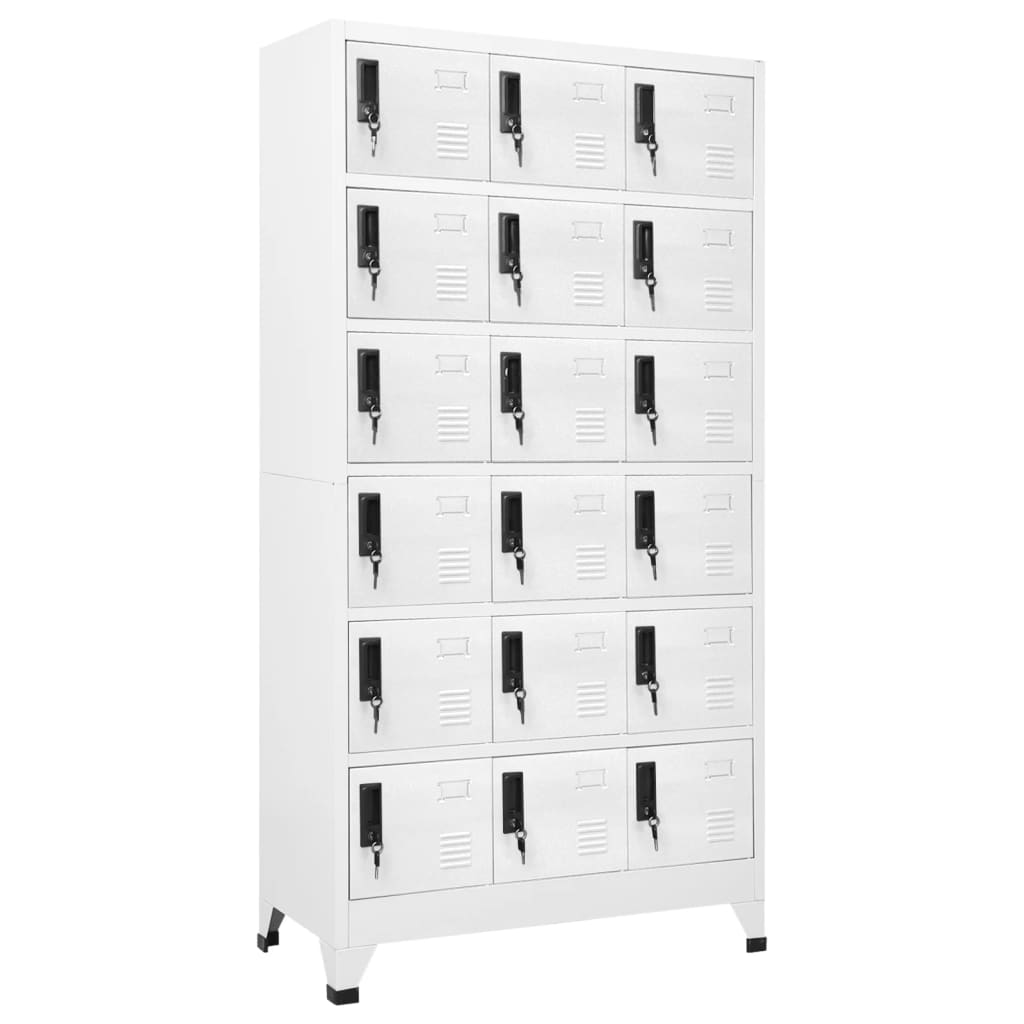 Locker Cabinet 35.4&quot;X17.7&quot;X70.9&quot; Steel