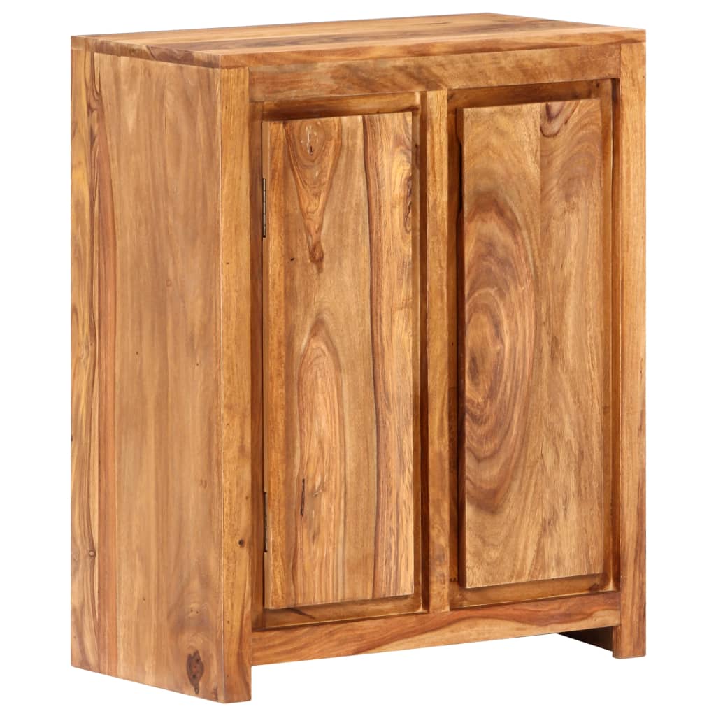 Sideboard X13&quot;X29.5&quot; Solid Wood Acacia